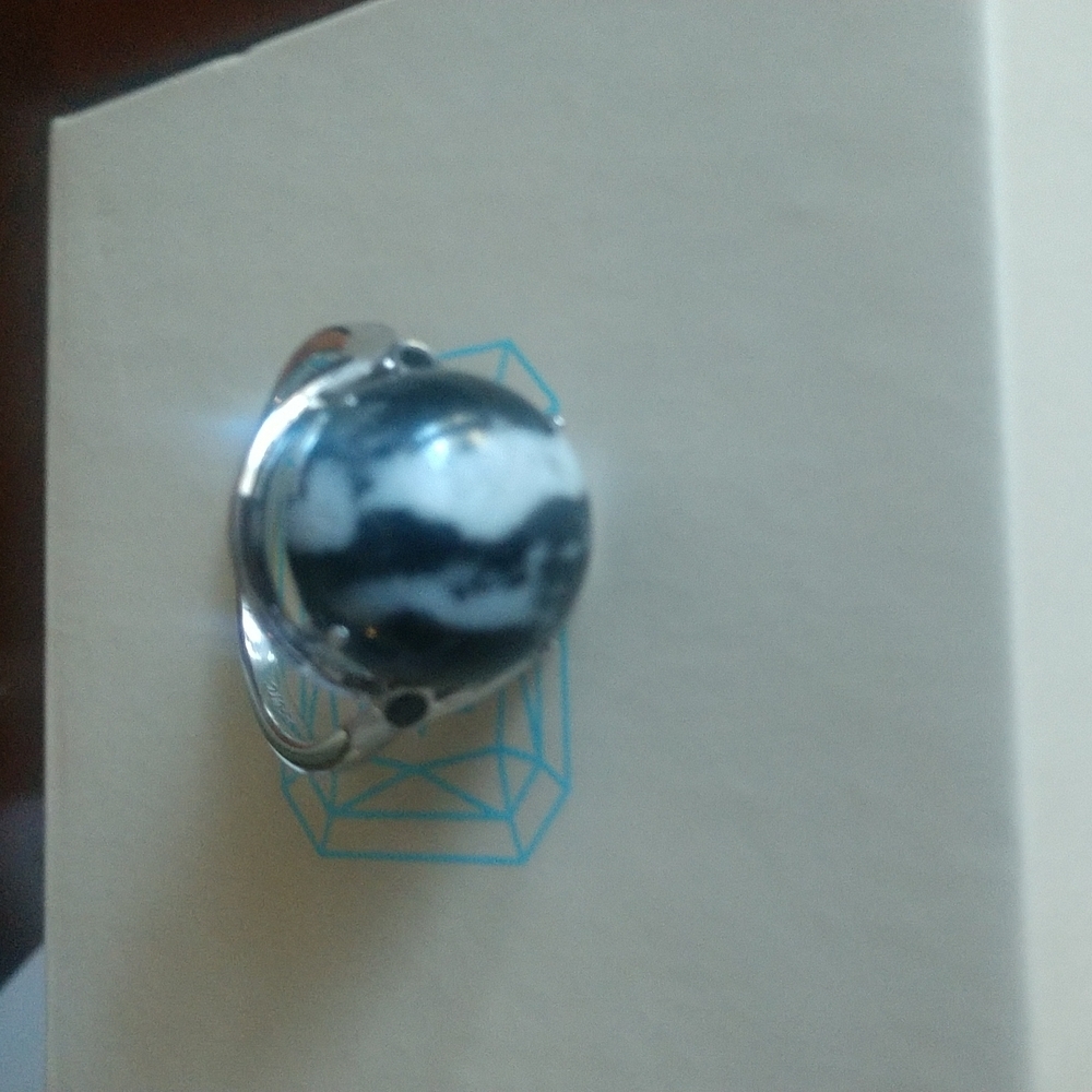 Generation Gem, Painted Pony Gemstone Ring In Ste… - image 2